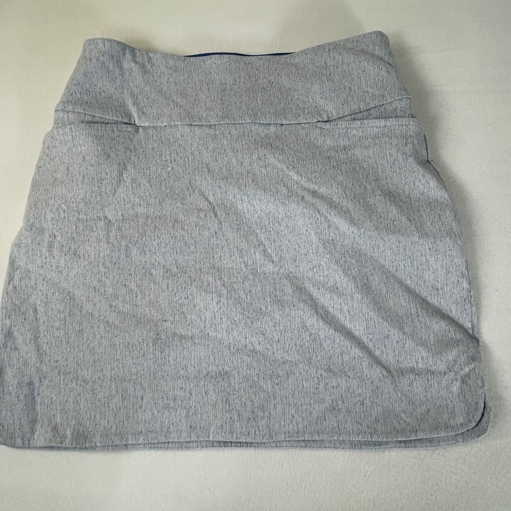 S C‎ CO Womens Light Gray Textured Athleisure Skirt Athletic Skort Style 01433